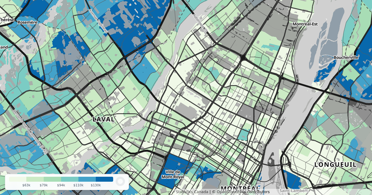 Montreal Income | CensusMapper